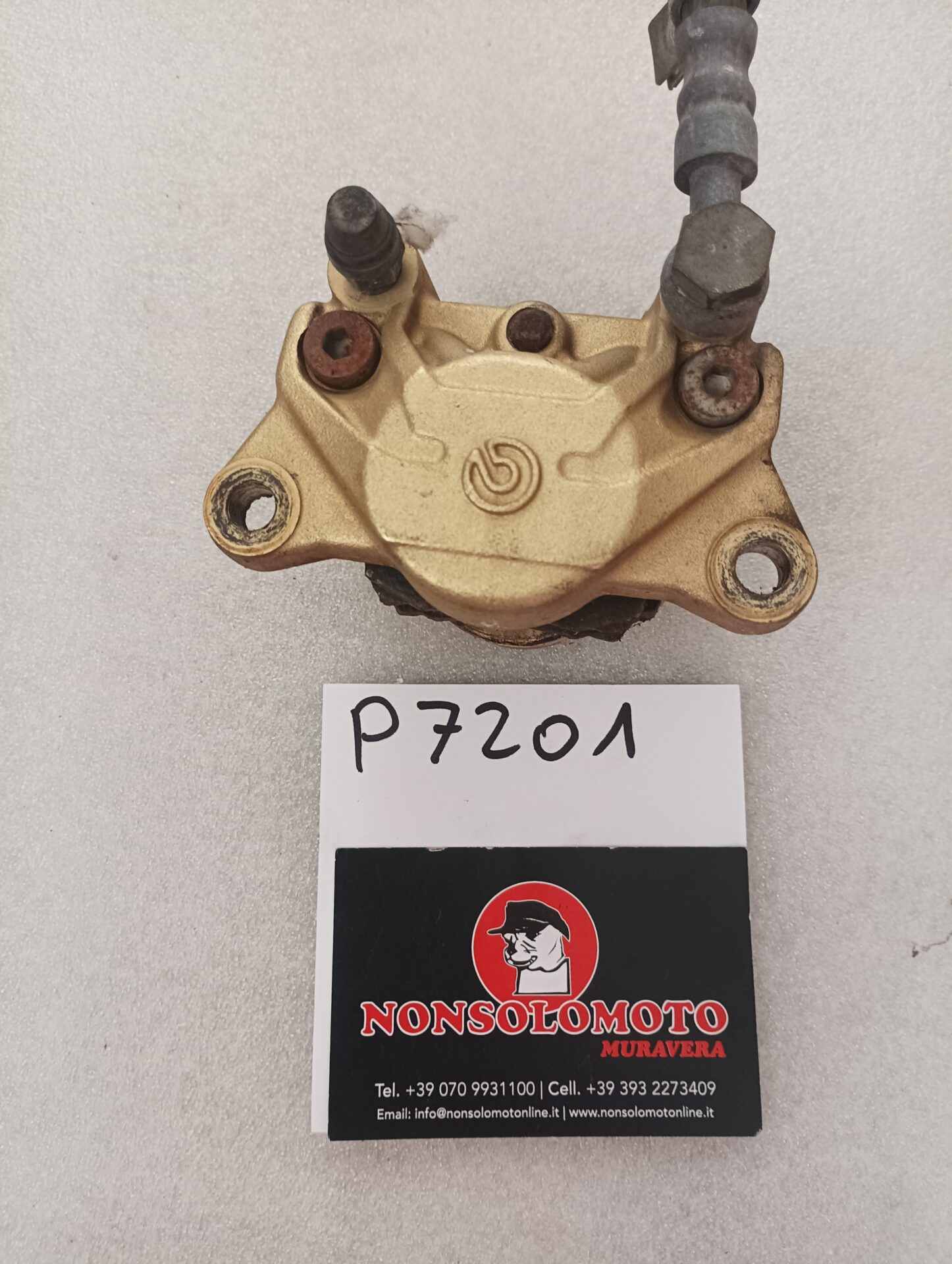 PINZA FRENO ANTERIORE SX PIAGGIO BEVERLY 500 2004  ART P7201 USATO !!