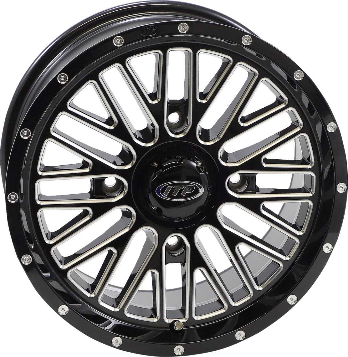 ITP 1522741731B CERCHIO MOMENTUM 15X7 4/156 5+2 BKM POLARIS RANGER RZR