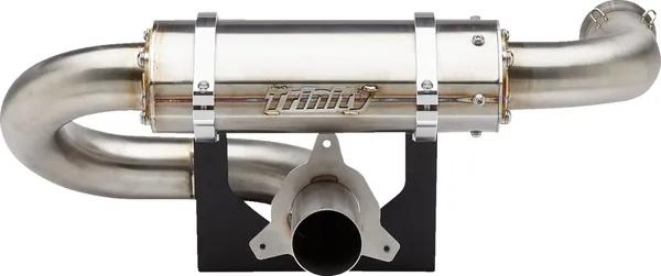 TRINITY RACING TR-4184S Silenziatore slip-on Center Exit CAN AM (BRP) MAVERICK TURBO 900 EFI 4X4	18>24