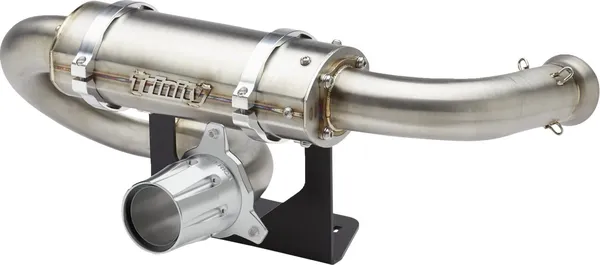 TRINITY RACING TR-4184ST Silenziatore slip-on Center Exit  CAN AM (BRP) MAVERICK TURBO 900 EFI 4X4 18>24