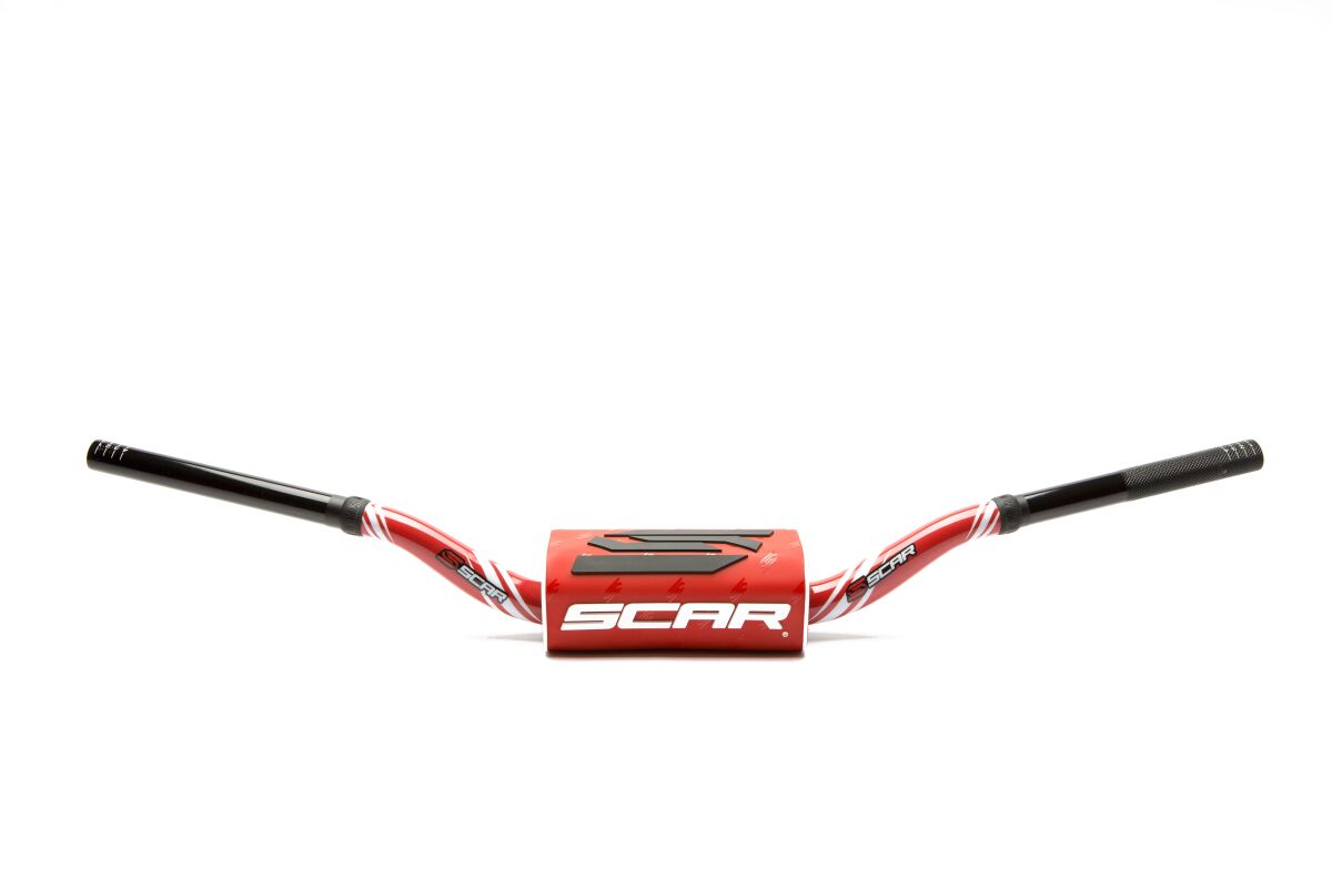 SCAR S9152RD-RD Manubrio O² 22/28MM HONDA SUZUKI KTM HUSQVARNA YAMAHA