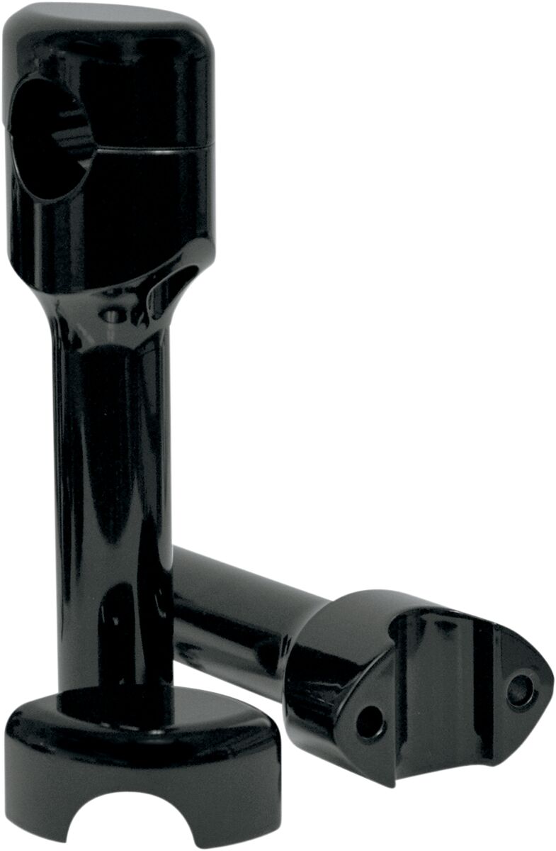 LA CHOPPERS  LA-7406-06B Rialzi manubrio Hefty Smooth per manubri da 1-1/4″ H6″ HONDA YAMAHA KAWASAKI SUZUKI