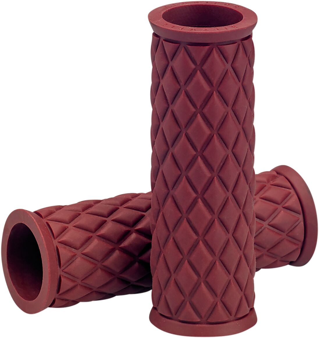 BILTWELL 6706-0301 Manopole Alumicore 25,4MM OXBLOOD HARLEY DAVIDSON YAMAHA HONDA TRIUMPH KAWASAKI