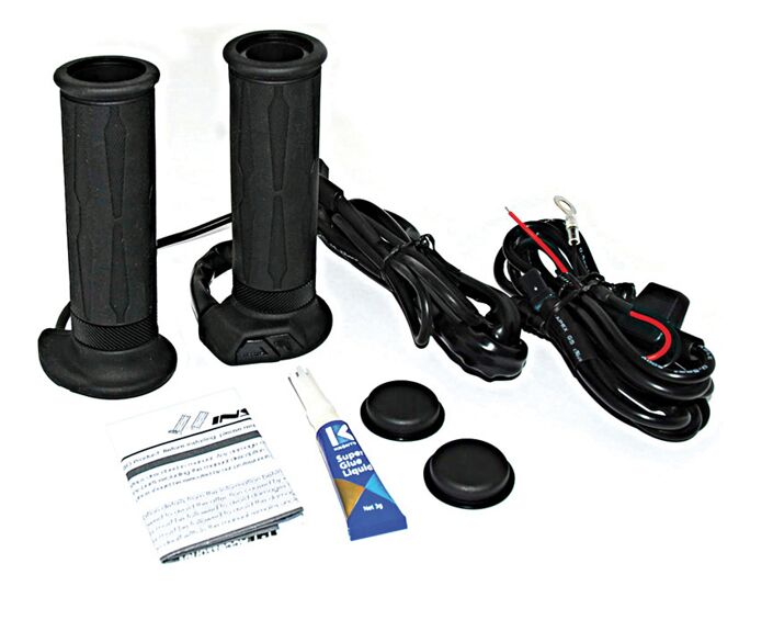 KOSO NORTH AMERICA  AX0410IO Manopole riscaldate 120MM D22 MOTO SCOOTER QUAD