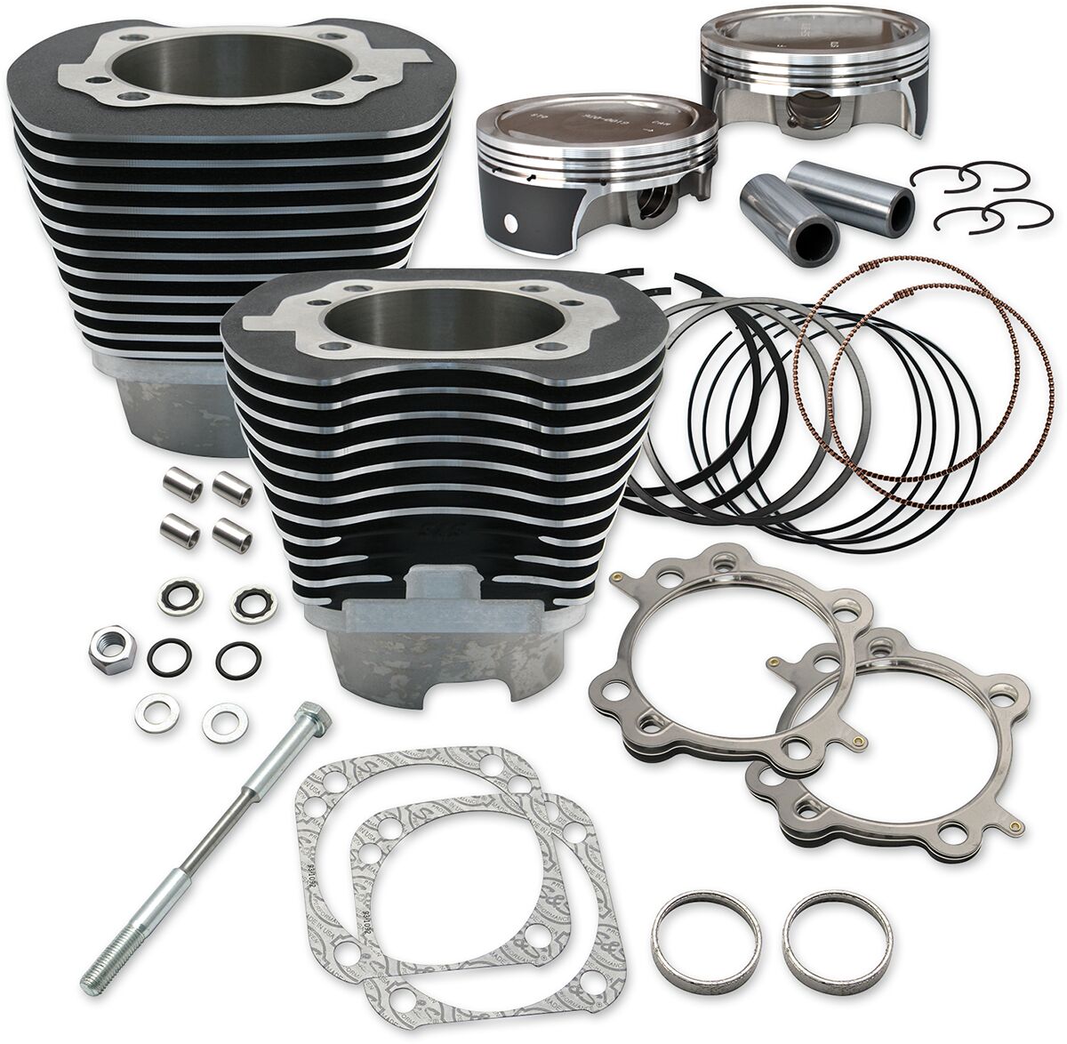 S&S CYCLE 910-0324 Kit cilindro e pistone da 124″ Harley Davidson FXDF 1690 Dyna Fat Bob 07>17