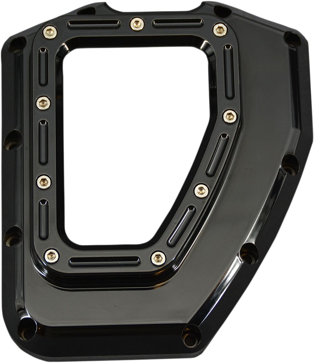 TRASK TM-017BK Coperchio albero a camme serie Assault Harley Davidson FXDF 1690 Dyna Fat Bob 96>17