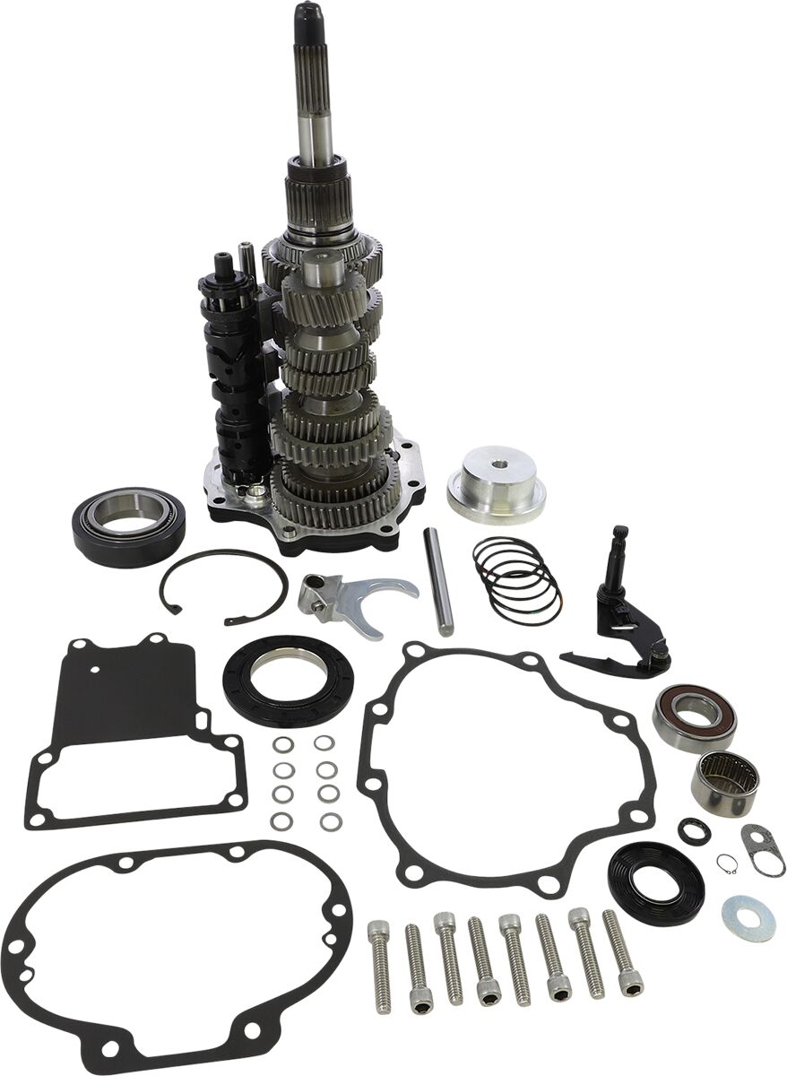 BAKER DRIVETRAIN DD7-37603 Kit Ingranaggi Cambio 7 Marce Harley Davidson FXDF 1690 Dyna Fat Bob 06>17