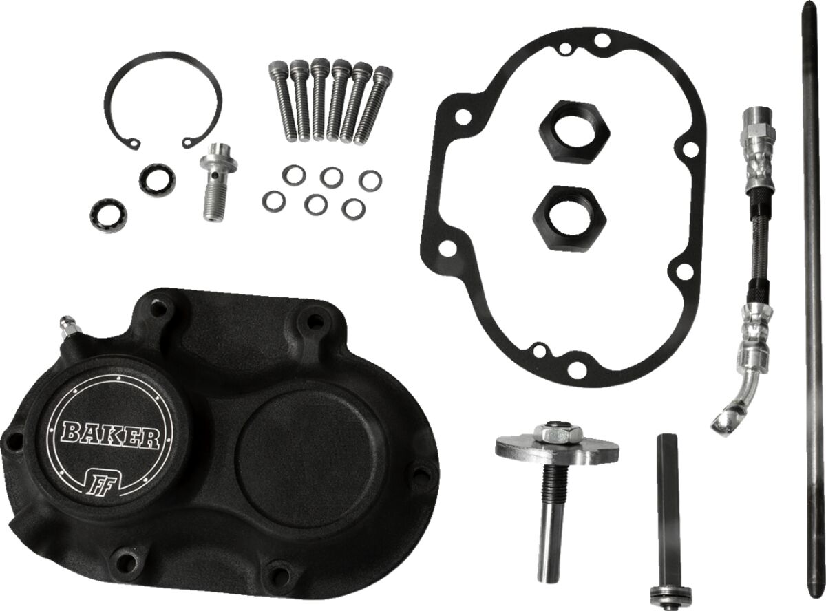 BAKER DRIVETRAIN M8-10603-A Gruppo Copertura Laterale Cambio Function-Formed Harley Davidson FXLRS 1923 ABS	Softail Low Rider S 117 17>24