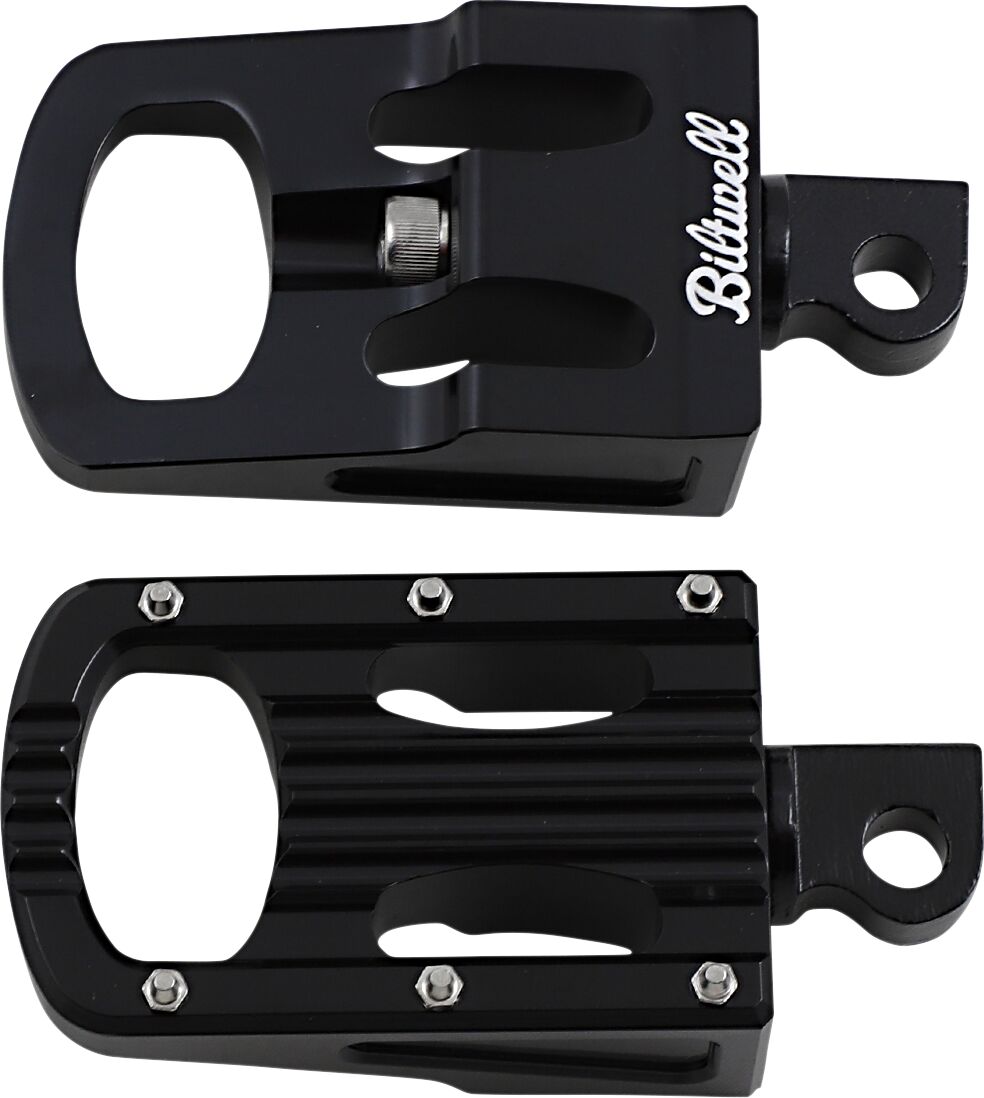 BILTWELL 7005-203-01 Pedane PILOTA PASSEGGERO Punisher Harley Davidson FXLR 1750 ABS Softail Low Rider 107 18>20