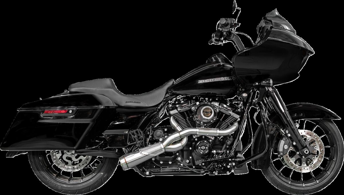 TRASK TM-5110 SCARICO COMPLETO 2-into-1 Big Sexy Harley Davidson FLHRXS 1868 ABS Road King Special 114 17>24