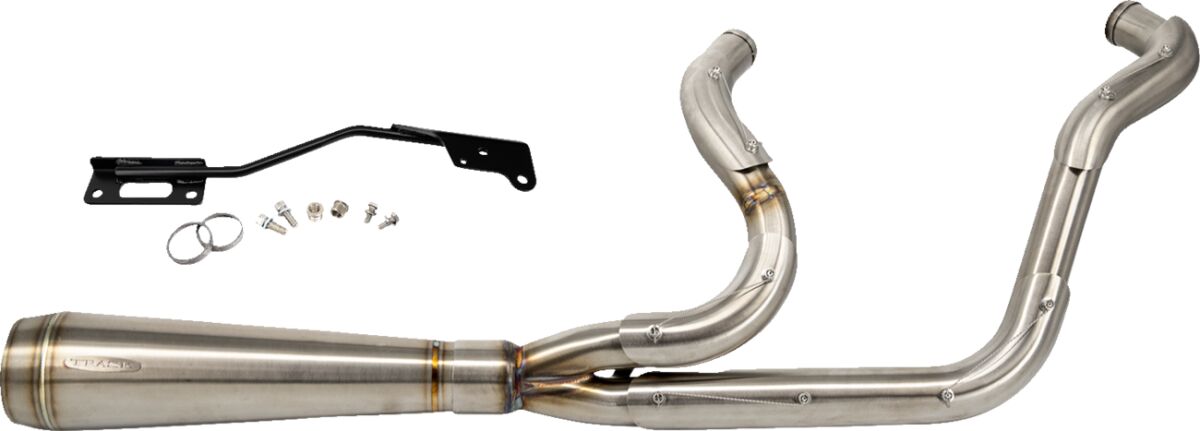 TRASK  TM-5300 SCARICO  COMPLETO 2 in 1 Assault Harley Davidson XL 883 N Sportster Iron 04>22