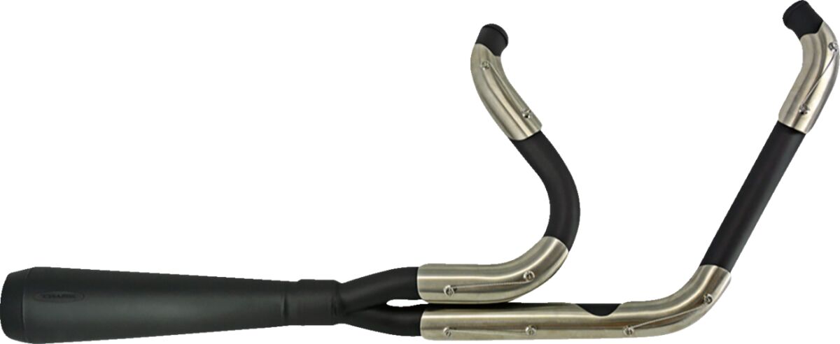 TRASK TM-5053BK SCARICO  COMPLETO 2 in 1 Assault Harley Davidson FXLRST 1923 ABS Softail Low Rider ST 117 18>24
