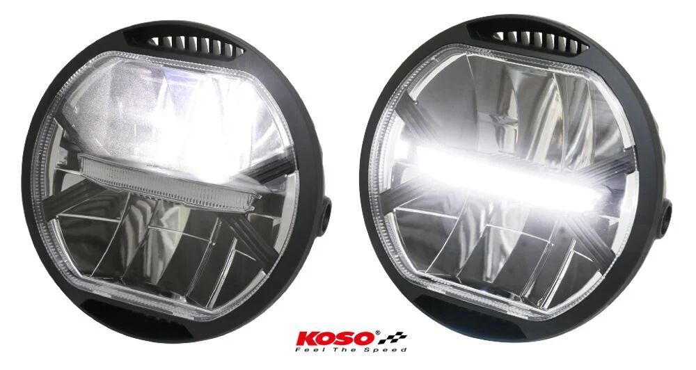 KOSO NORTH AMERICA GA-002100 Faro anteriore LED universale MOTO QUAD