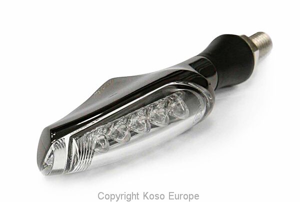KOSO NORTH AMERICA HE015KI0 COPPIA INDICATORI DIREZIONE LED YAMAHA APRILIA KAWASAKI SUZUKI HONDA