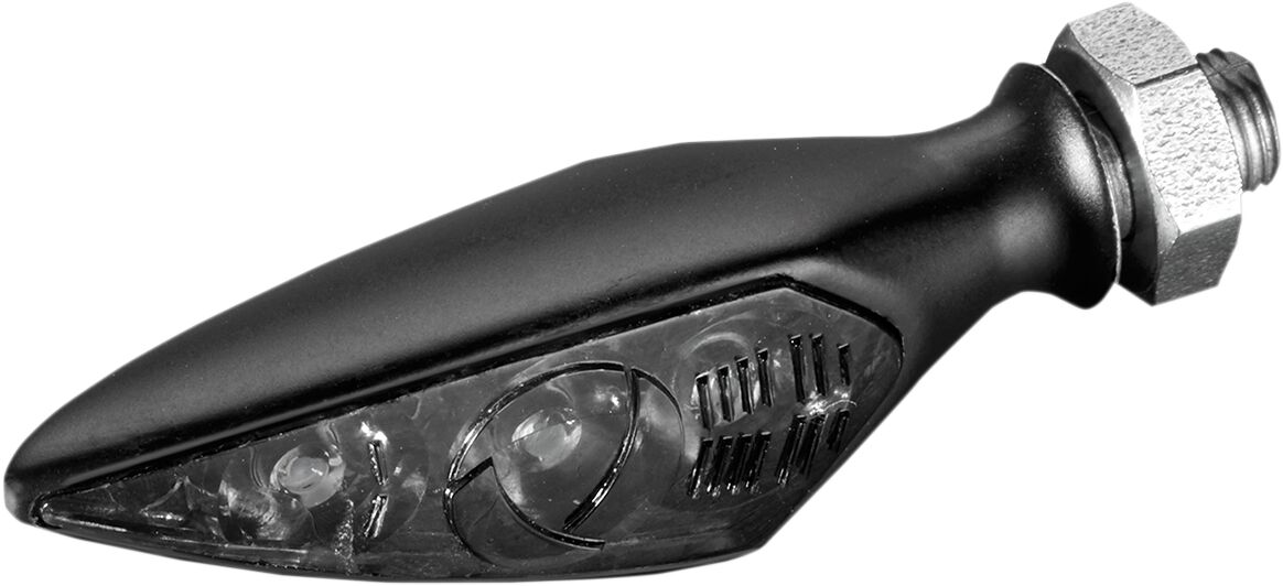 KELLERMANN 168.150 INDICATORE DIREZIONE ANTERIORE DX POSTERIORE SX Rhombus Dark HARLEY DAVIDSON HONDA SUZUKI KAWASAKI YAMAHA
