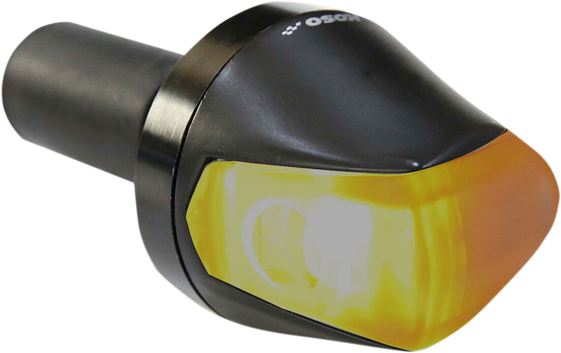 KOSO NORTH AMERICA HE033010 Indicatore di direzione LED terminali manubrio Knight HONDA SUZUKI KAWASAKI YAMAHA APRILIA