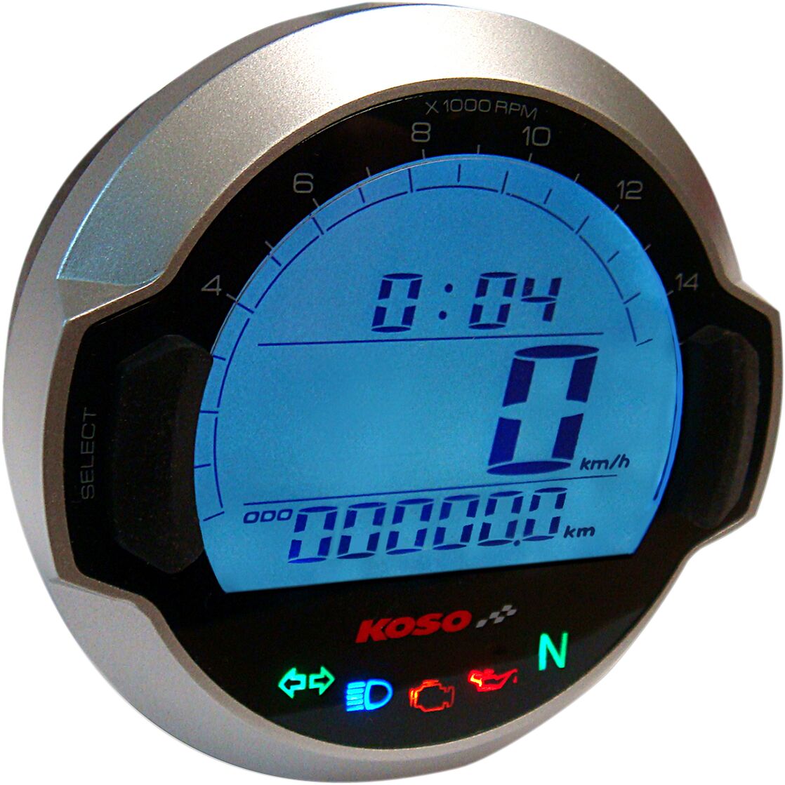 KOSO NORTH AMERICA BB642W10 STRUMENTAZIONE Tachimetro D64 GP Style HONDA YAMAHA APRILIA KAWASAKI SUZUKI