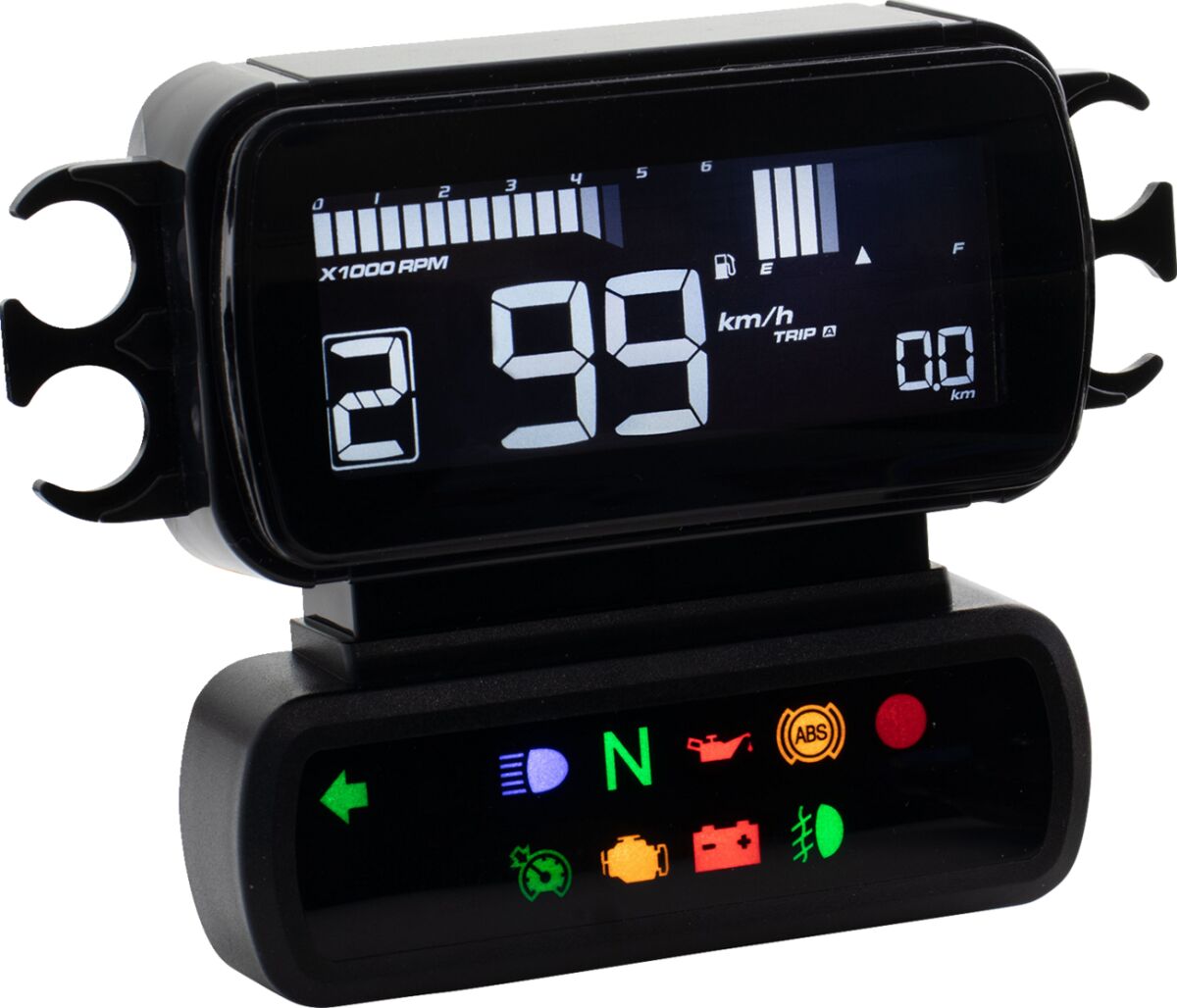 KOSO NORTH AMERICA BA080020 STRUMENTAZIONE multifunzione LCD D2 Harley Davidson FLHR 1750 ABS 11>22
