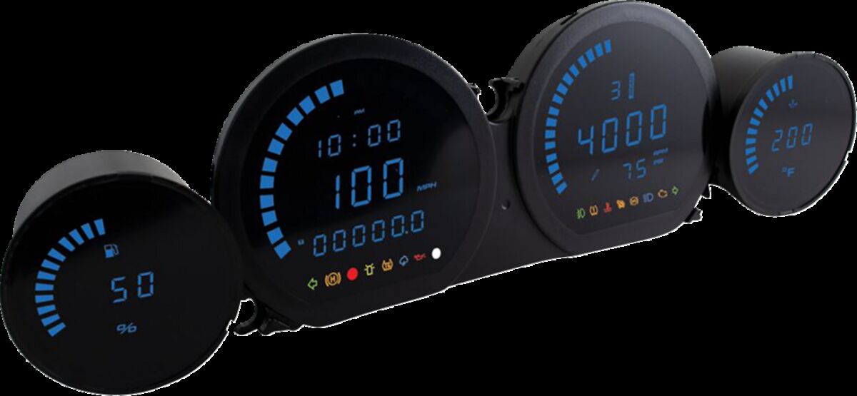 KOSO NORTH AMERICA BA064911 Kit STRUMENTAZIONE Indicatori LED HD-03L Harley Davidson FLTRK 1868 ABS 14>24