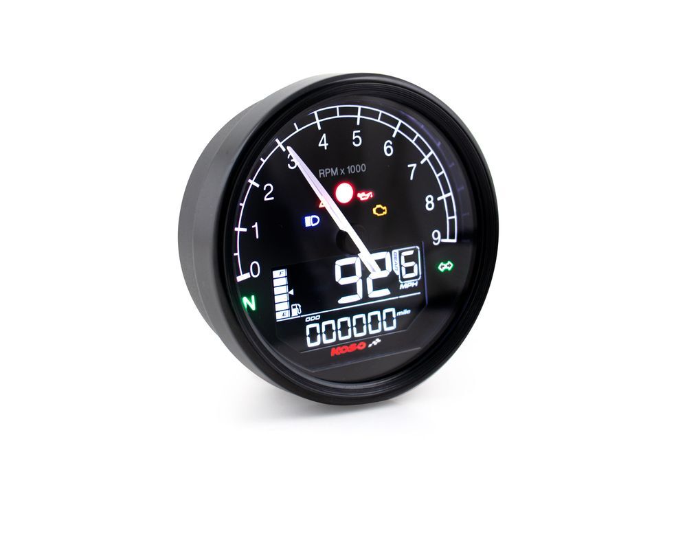 KOSO NORTH AMERICA BA087004 Tachimetro D80-HD TNT-05/contatore di giri con ABE MOTO SCOOTER QUAD