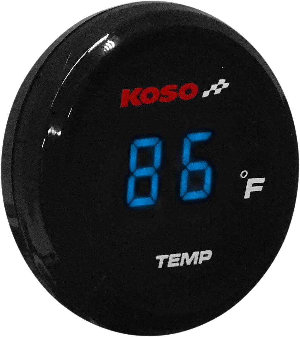 KOSO NORTH AMERICA BA067B10 Termometro I-Gear BLUE MOTO SCOOTER QUAD