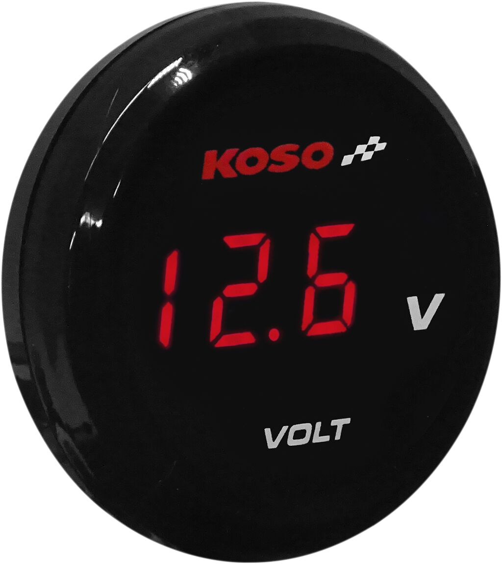 KOSO NORTH AMERICA BA067R00 Voltmetro I-Gear RED MOTO SCOOTER QUAD