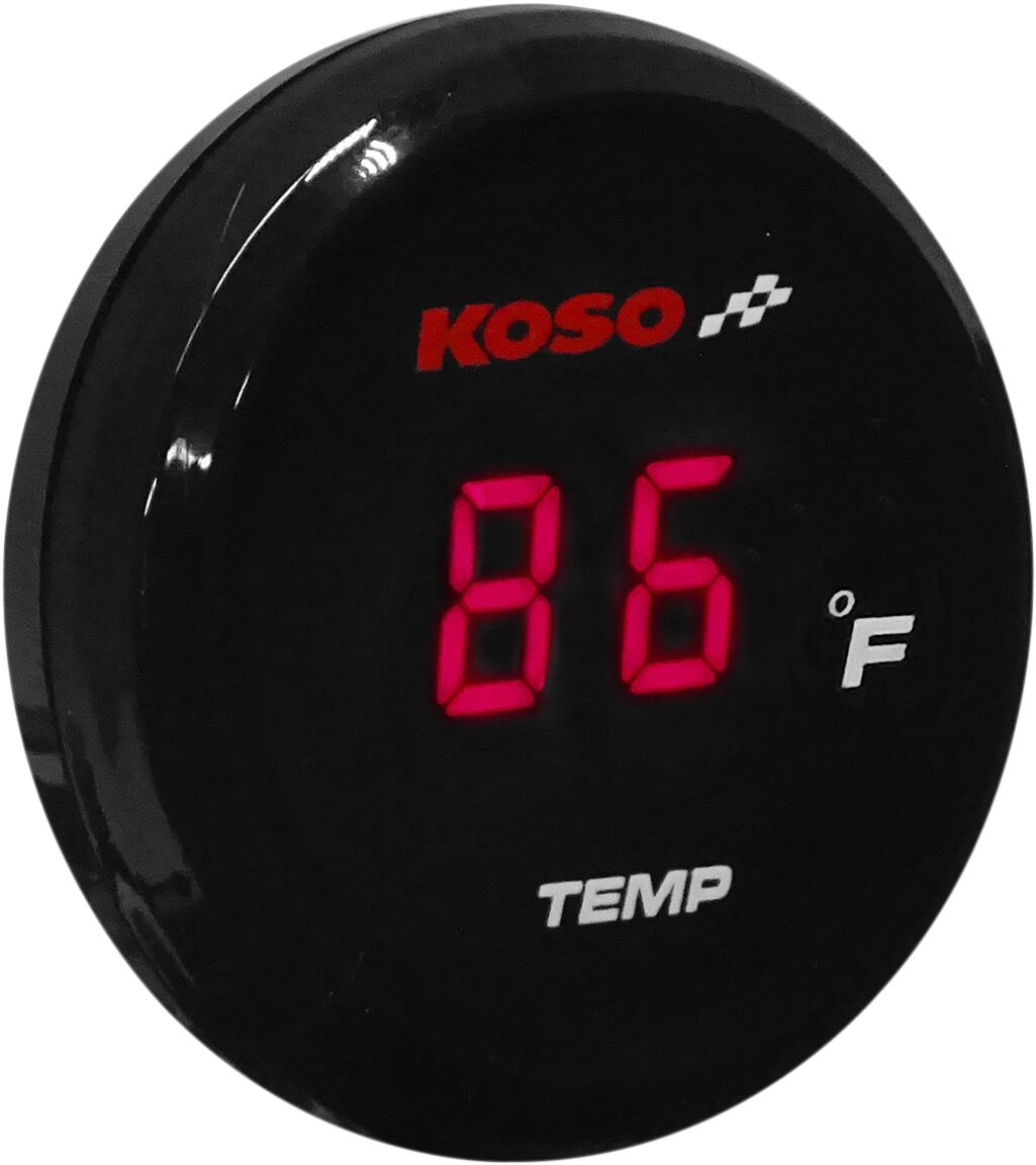 KOSO NORTH AMERICA BA067R10 Termometro I-Gear RED MOTO SCOOTER QUAD