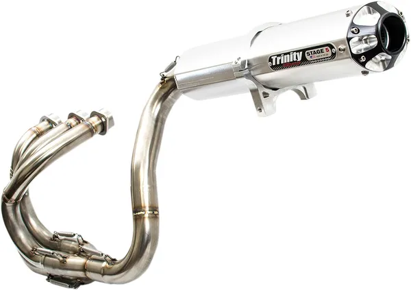 TRINITY RACING TR-4155F Scarico COMPELTO doppio Stage 5 YAMAHA YXZ 1000 R SS 16>25