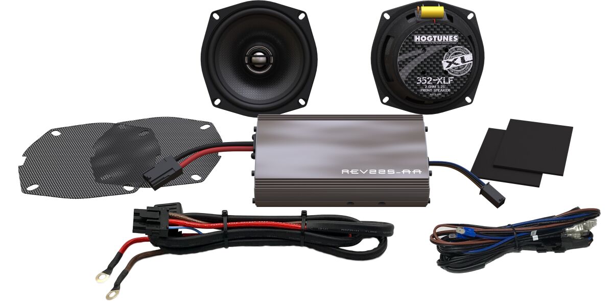 HOGTUNES 225 SG KIT-XL Kit completo XL con altoparlanti amplificati Harley Davidson FLHTCU 1690 Electra Glide Ultra Classic 98>13