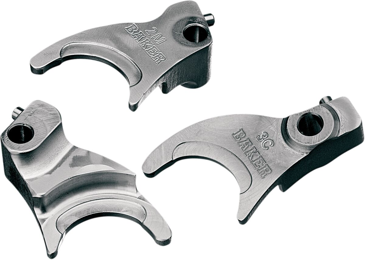 BAKER DRIVETRAIN 167-5-A Forchetta di selezione marcia per Big Twin a 5 marce Harley Davidson FXSTS 1450 Softail Springer 80>06