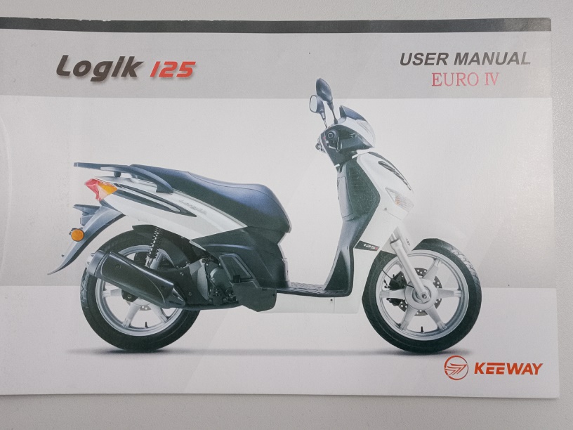 MANUALE USO MANUTENZIONE KEEWAY LOGIK 125CC 2019