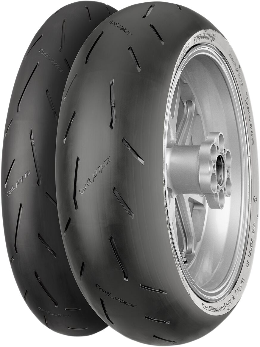 CONTINENTAL Pneumatico ContiRace ATTACK 2 Street RAATS 190/55ZR17 M/C(75W)