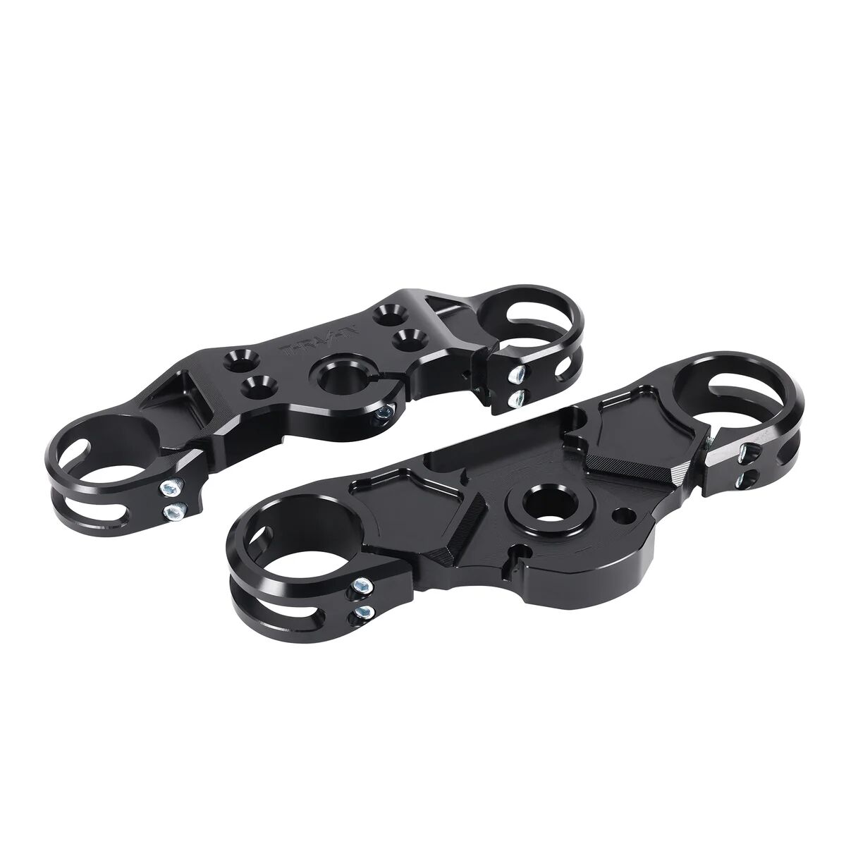 THRASHIN SUPPLY TSC-2914-1 PIASTRE FORCELLA SUPERIORE INFERIORE TRIPLE TREE KIT Harley Davidson FLSTFI 1923 ABS Softail Fat Boy Gray Ghost 117   20>26