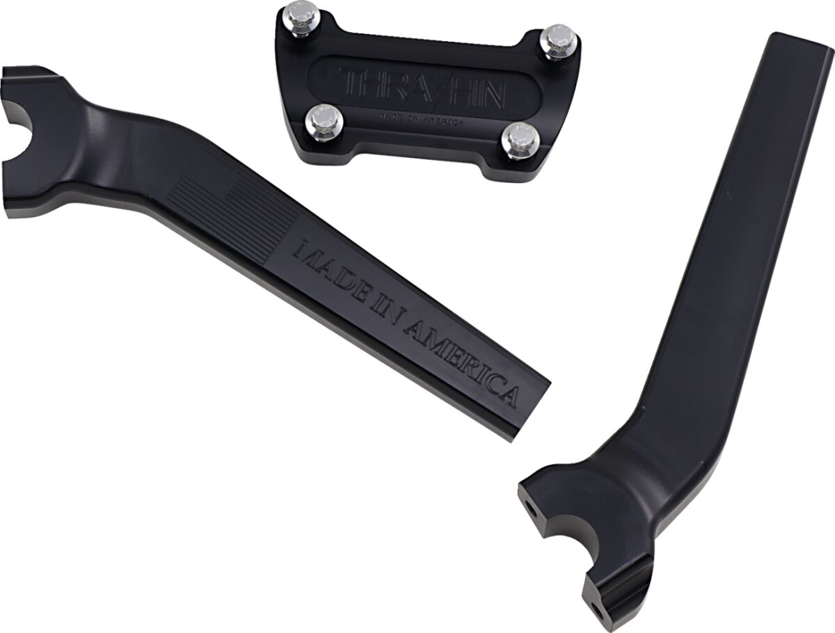 THRASHIN SUPPLY TSC-9525-1 Rialzi manubrio 9,5″ BLACK Harley Davidson	FXLRS 1923 ABS Softail Low Rider S 117 H.O. 90>26