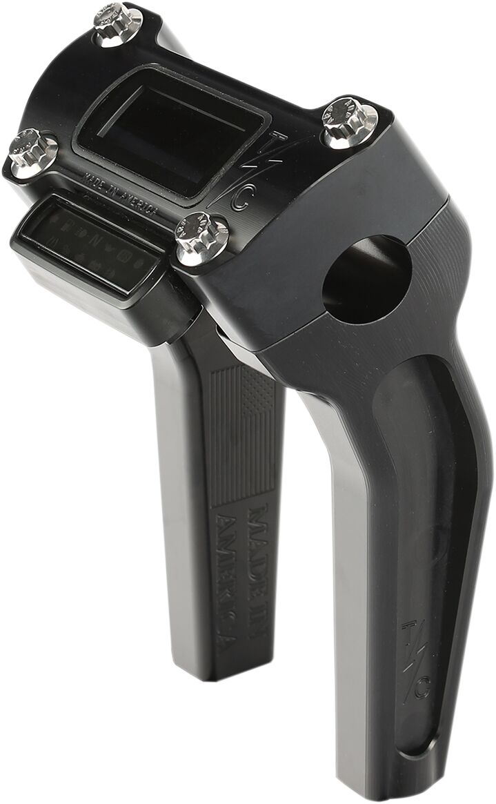 THRASHIN SUPPLY TSC-6500-1 Rialzi manubrio 6,5″ BLACK Harley Davidson FXLRS 1923 ABS Softail Low Rider S 117 H.O. 18>26
