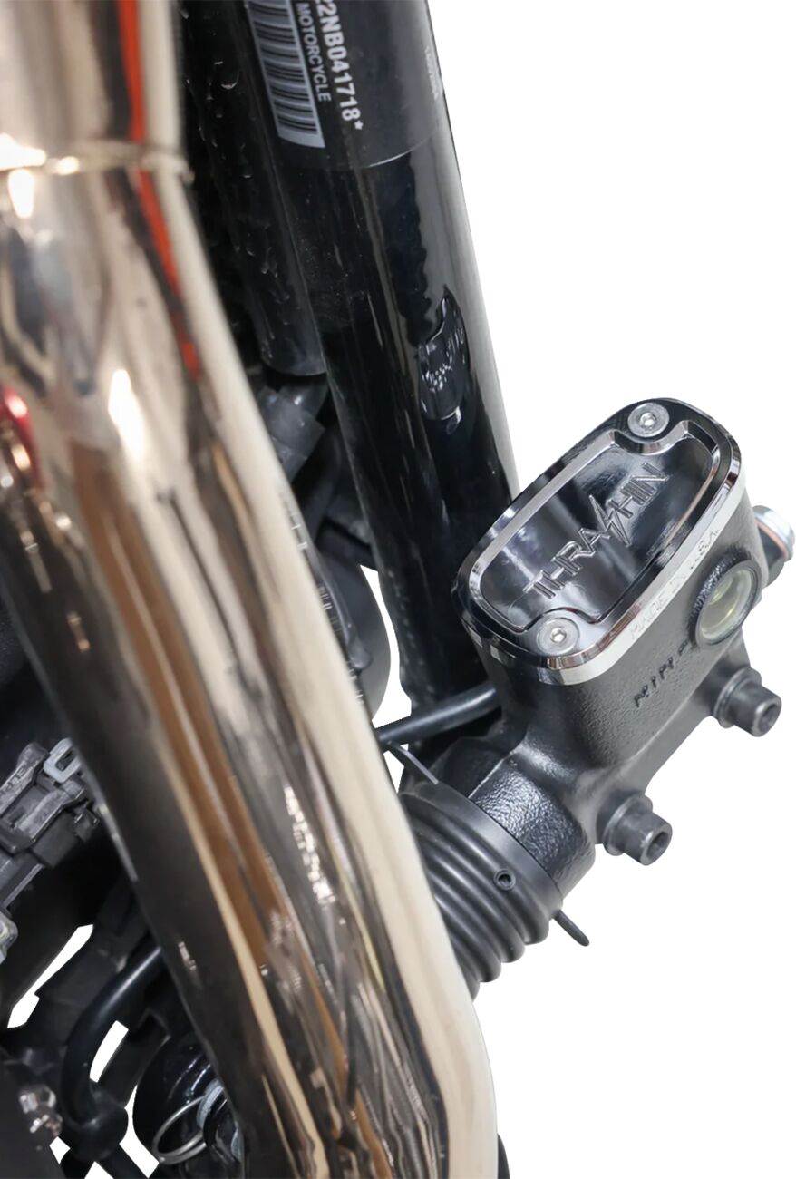 THRASHIN SUPPLY TSC-3177-3 Tappo pompa freno Harley Davidson FLSTFI 1923 ABS Softail Fat Boy Gray Ghost 117 18>26