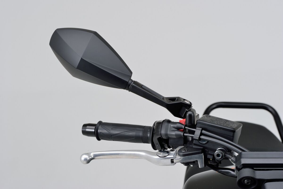 DAYTONA 80722 Specchietto ABS in alluminio STEM SET RIGHT KAWASAKI SUZUKI KTM