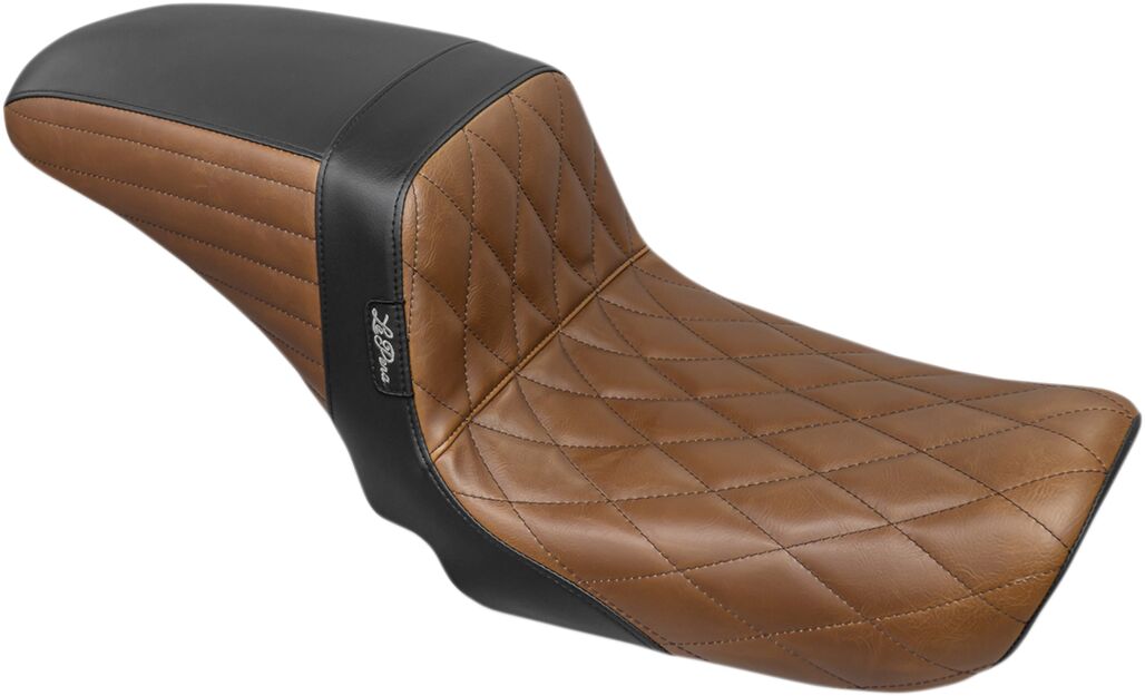 LE PERA LK-591DMBRNBK Sella Kickflip Harley Davidson FXDF 1690 Dyna Fat Bob 06>17