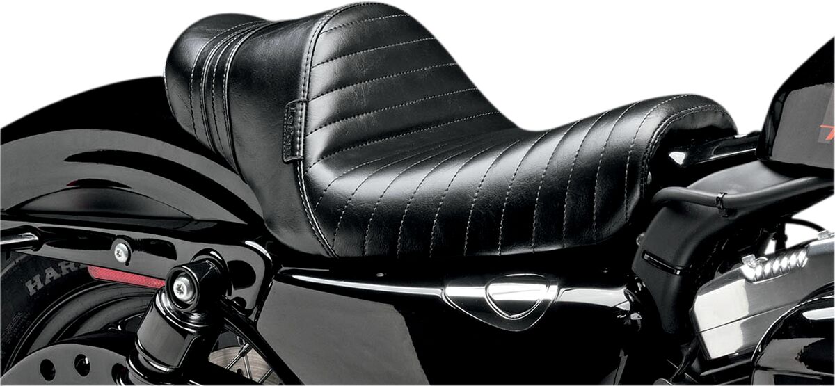 LE PERA Sella  LK-416BLK Stubs Spoiler Harley Davidson XL 883 Sportster Iron 04>22