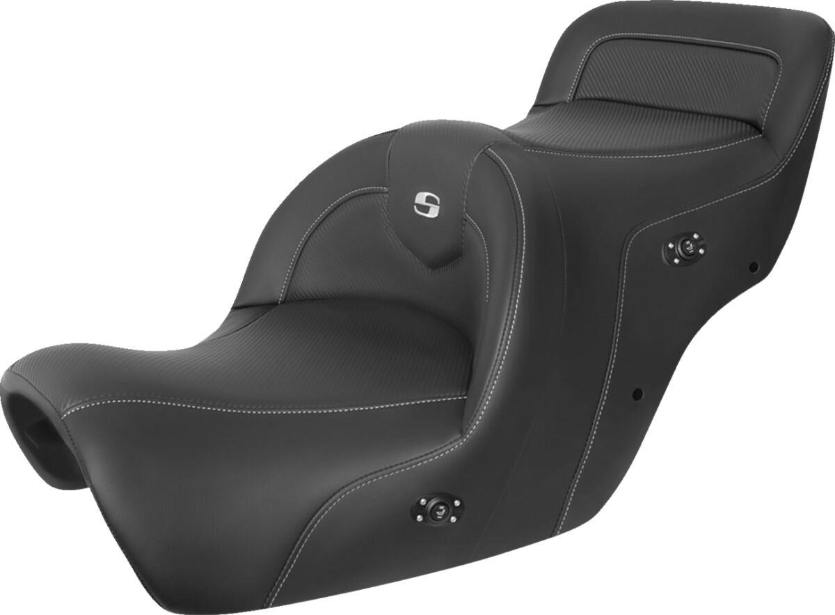 SADDLEMEN H88-07-185HCT Sella Roadsofa RISCALDATA IN fibra di carbonio HONDA GL 1500 SE Goldwing 88>00