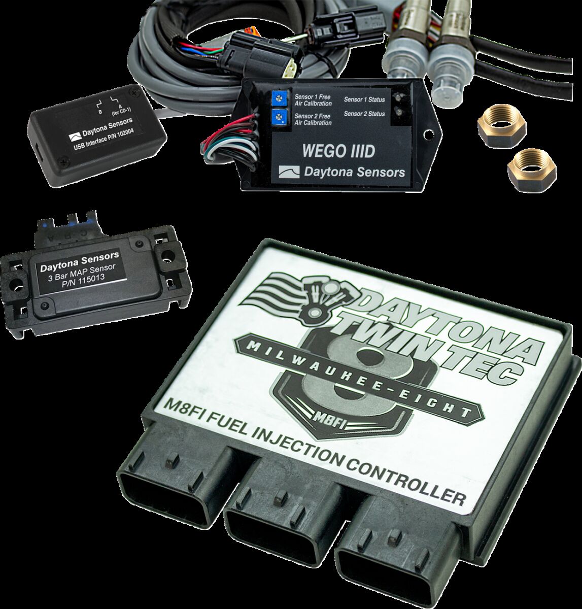 DAYTONA TWIN 17810 Kit sistema di gestione elettronico dell’iniezione Harley Davidson	FLHRXS 1868 ABS Road King Special 114 17>24