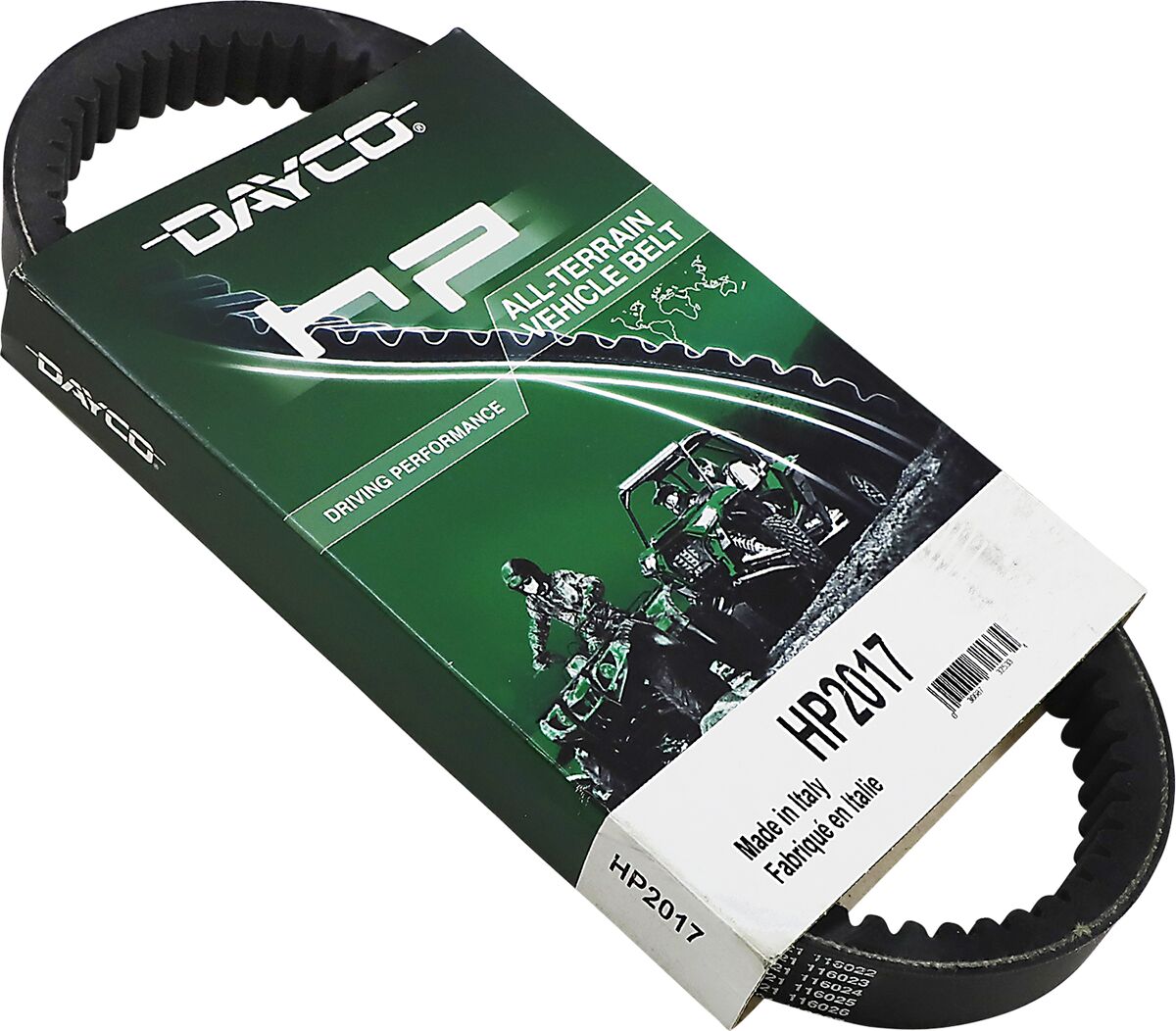 DAYCO HP2017 CINGHIA TRASMISSIONE HP (High Performance) KAWASAKI KVF 360 4X4 04 > 05