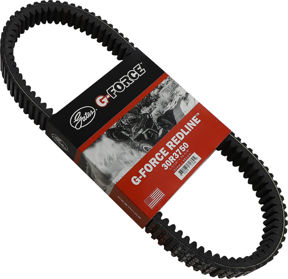 GATES 30R3750 Cinghia di trasmissione G-Force RedLine CAN AM (BRP) OUTLANDER 650 EFI HO 4X4 07 > 08