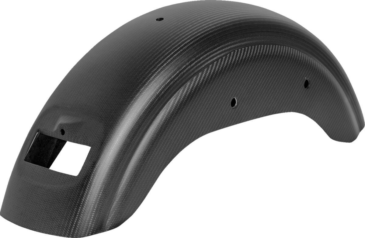 SADDLEMEN CF-818-30-001M Parafango posteriore in fibra di carbonio Harley Davidson FXBB 1923 ABS Softail Street Bob Solo 117 18>26