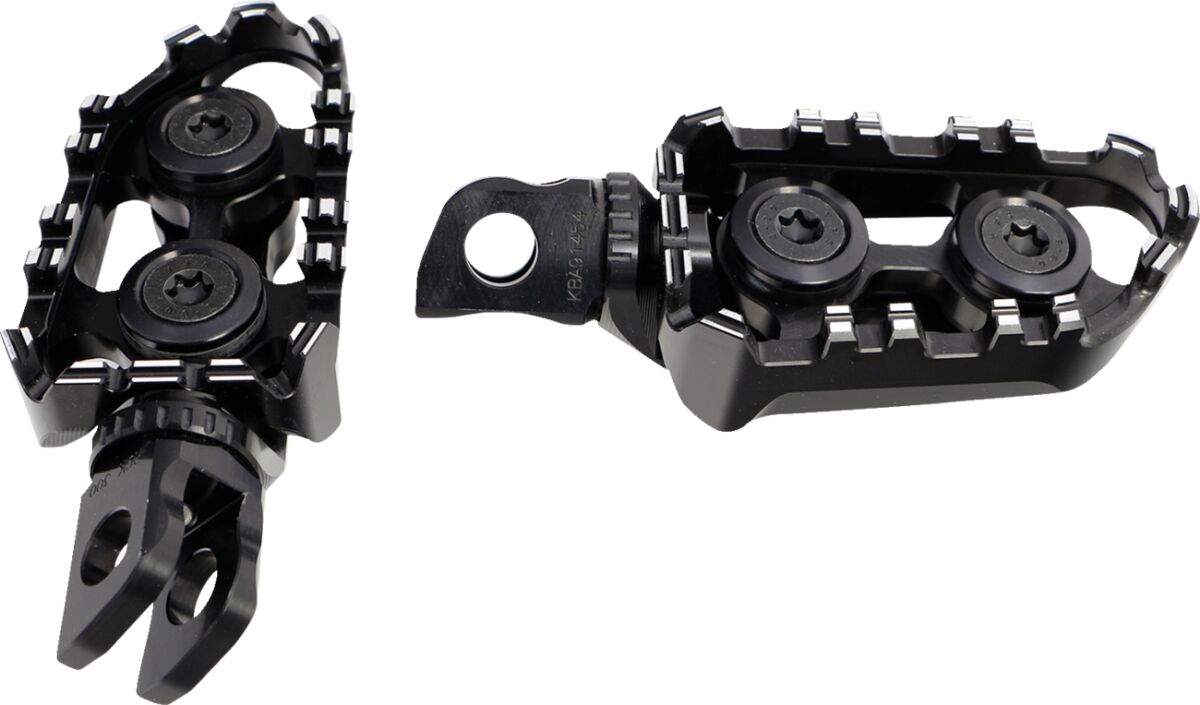 GILLES TOOLING  RGK-300-UF35-SET-B COPPIA PEDANE POGGIAPIEDI TECH X ENDURO KAWASAKI KLZ 1000 ABS Versys  19>24