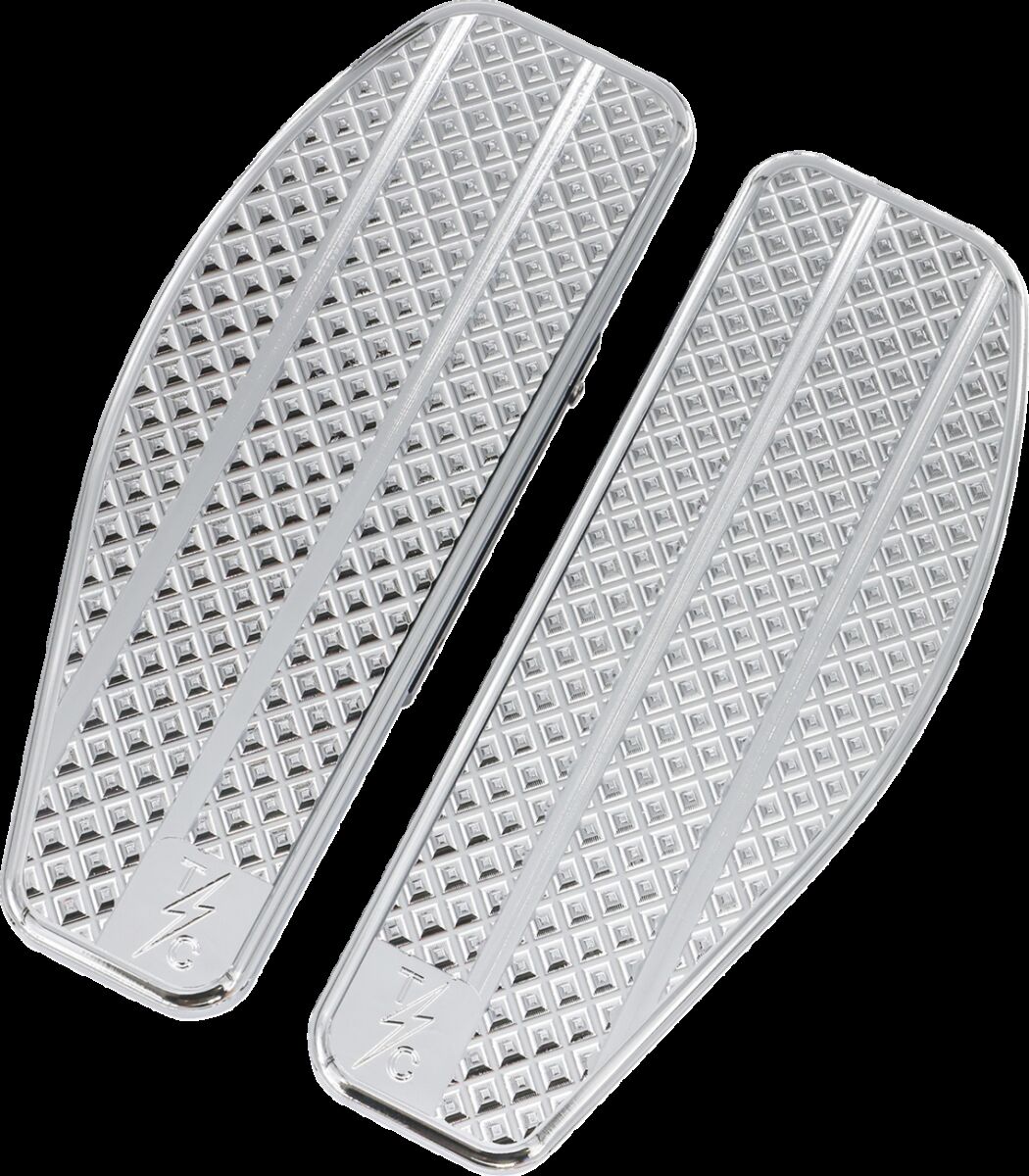 THRASHIN SUPPLY TSC-2205-3 Pedane mini CROMO POSTERIORI  Harley Davidson FLSTFI 1923 ABS Softail Fat Boy Gray Ghost 117 80>26