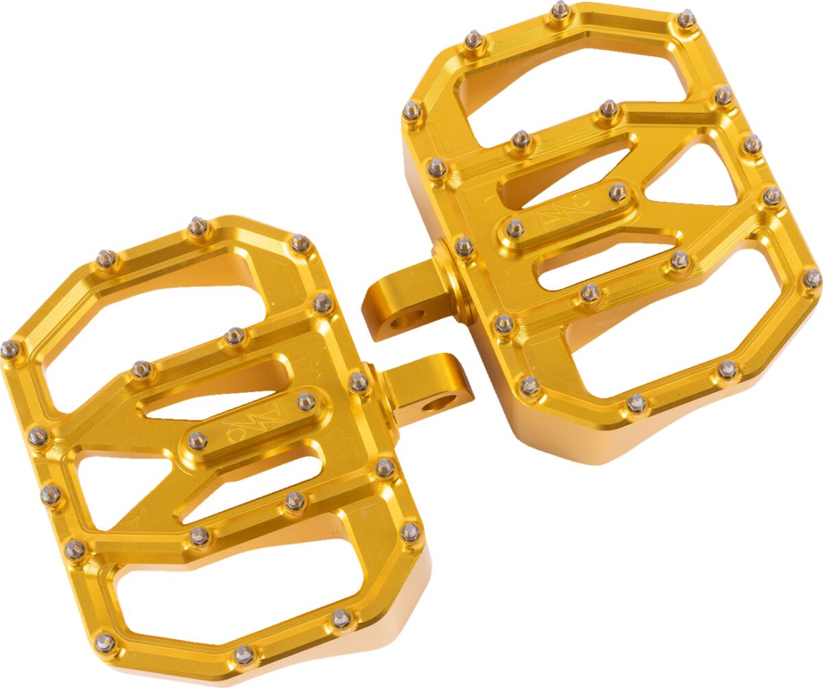 THRASHIN SUPPLY TSC-2031-5-D Pedane Mini Aggressor GOLD POSTERIORI Harley Davidson FXLRS 1923 ABS Softail Low Rider S 117 18>26