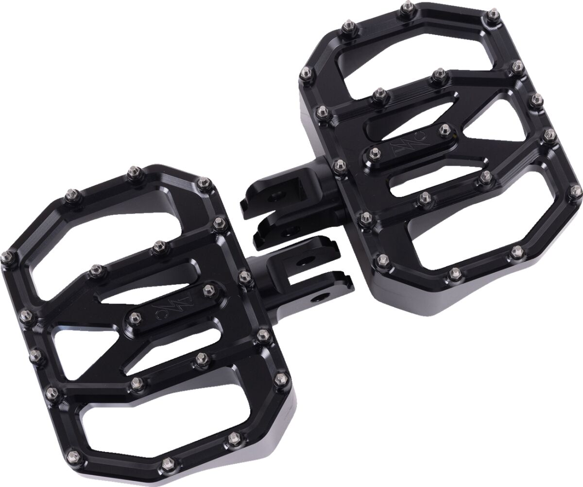 THRASHIN SUPPLY TSC-2031-1-SF Pedane Mini Aggressor BLACK ANTERIORI Harley Davidson FLSTFI 1923 ABS	Softail Fat Boy 117  18>26