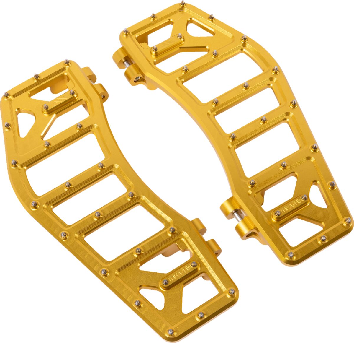 THRASHIN SUPPLY TSC-2219-5 Pedane Aggressor GOLD HARLEY DAVIDSON