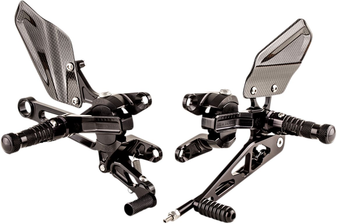 GILLES TOOLING VCR-A03 KIT PEDANE POSTERIORI REGOLABILI APRILIA TUONO V4 1100 RR ABS	16>25